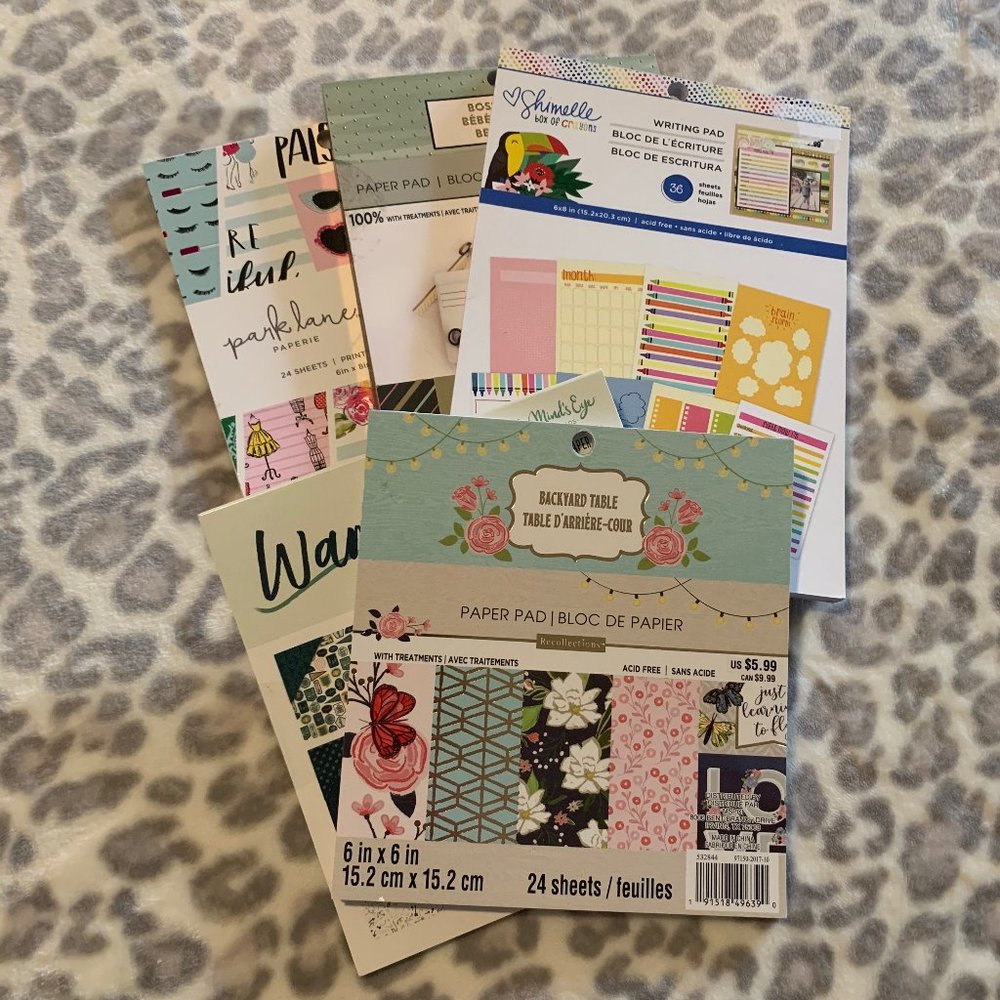 Scrapbook pad bundle